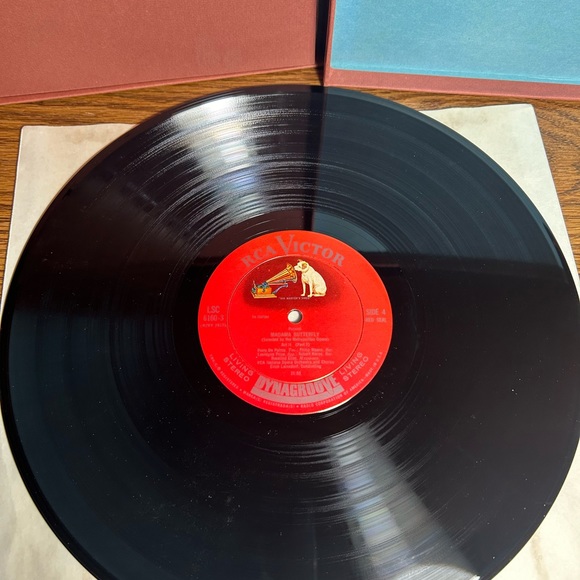 Puccini, Madama Butterfly, Album/3-LP Set, 1963, LM-6160, RCA Victor, VG+ / VG - Picture 7 of 11